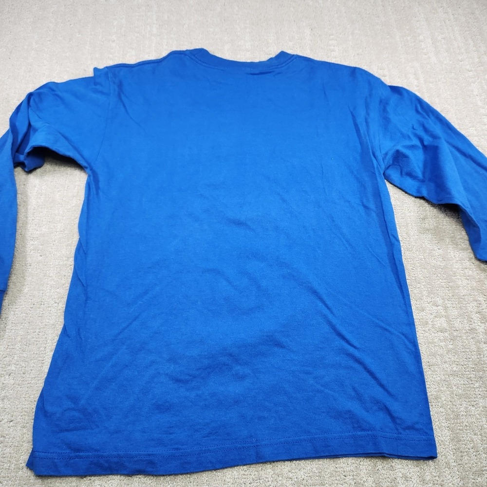 Vintage Duke Blue Devils Shirt Men Medium Cotton Crewneck NCCA Long Sleeve - Picture 8 of 9
